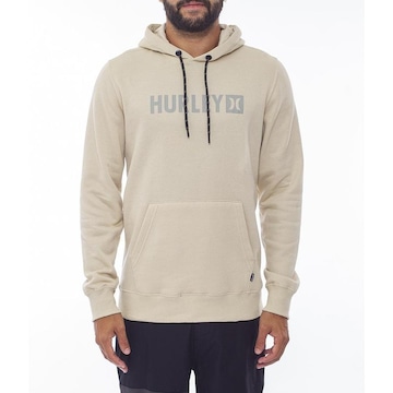 Blusão de Moletom Hurley Canguru Square - Masculino