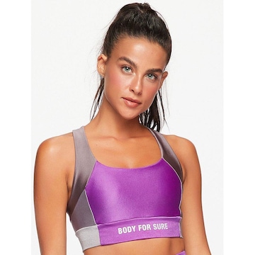 Top Nadador Body For Sure Liso Quartz - Feminino