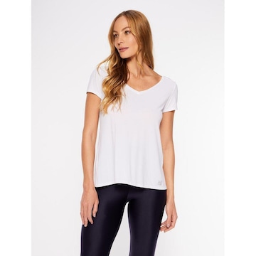 Camiseta Bodyforsure Decote Essentials - Feminina