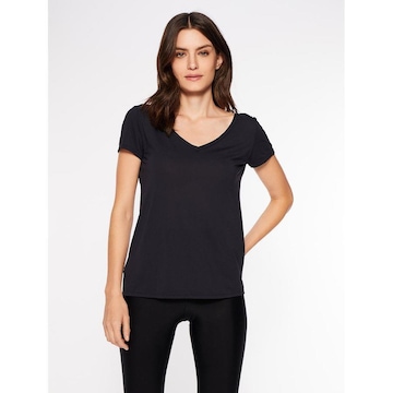 Camiseta Bodyforsure Decote Essentials - Feminina