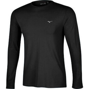 Camiseta Mizuno Manga Longa Nirvana - Masculina