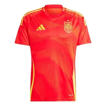 Camisa 1 Espanha 24 adidas - Masculina