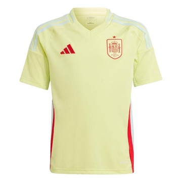 Camisa da Seleção Espanha II 24 adidas Infantil Torcedor