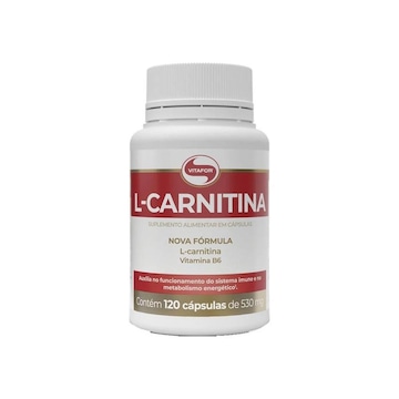 L Carnitina 120 Capsula 530Mg - Vitafor