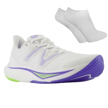 Kit Tênis New Balance Rebel V3 + Par de Meias - Feminino