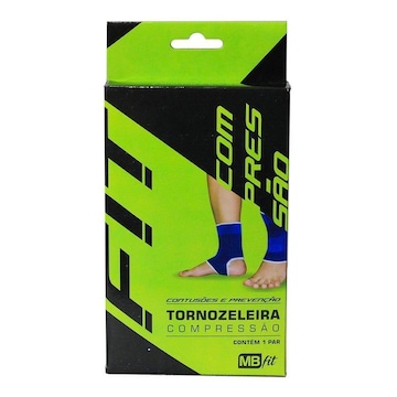 Tornozeleira Compressão Elastica - Mb Fit