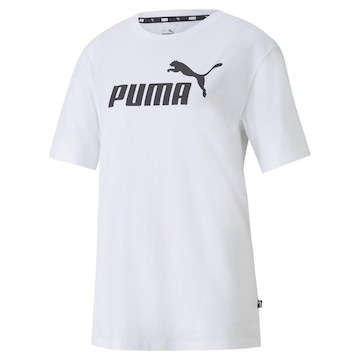 Camiseta Puma Essentials Logo Boyfriend - Feminina