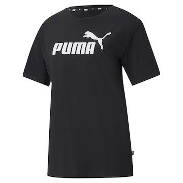 Camiseta Puma Essentials Logo Boyfriend - Feminina