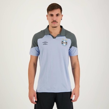 Camisa Polo do Grêmio 2023 Umbro Viagem - Masculina