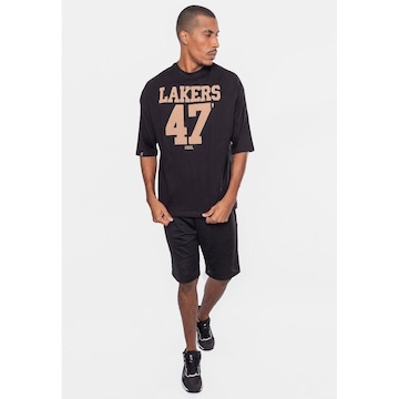 Camiseta Nba Number Twill Los Ageles Lakers - Masculina