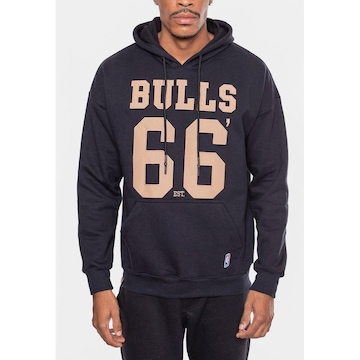 Blusão de Moletom Nba Number Twil Chicago Bulls - Masculino