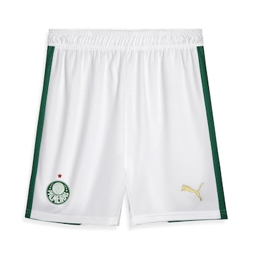 Calção do Palmeiras 1 Home Jogador 24/25 Puma - Masculino