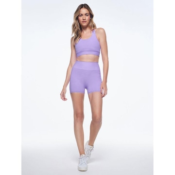 Shorts Bodyforsure Liso Step - Feminino