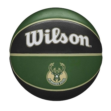 Bola de Basquete Wilson Nba Milwaukee Bucks Team Tribute