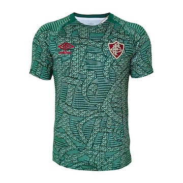 Camisa do Fluminense Umbro 2024 Aquecimento - Masculina