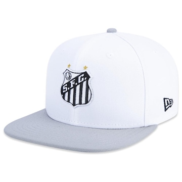 Boné Aba Reta New Era 9Fifty Orig.Fit Santos Futebol - Snapback - Adulto