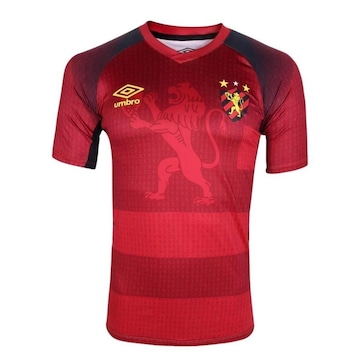 Camisa Masculina Sport Recife Umbro 2023 Aquecimento