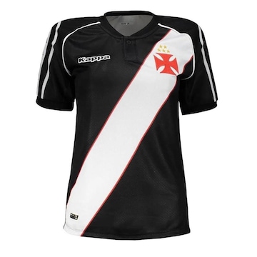 Camisa Kappa Vasco da Gama I Retrô 1998 - Feminina