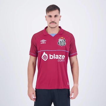 Camisa do Santos I Goleiro 2023 Umbro - Masculina