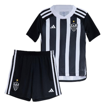 Uniforme de Futebol 1 do Atlético Mineiro 24/25 adidas - Infantil