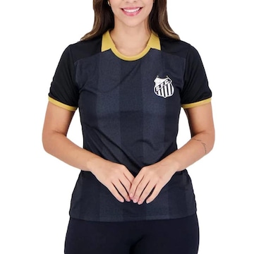 Camiseta do Santos Braziline Free - Feminina