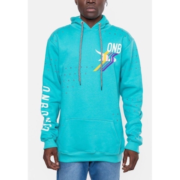 Blusão de Moletom com Capuz Onbongo Colors Tiffany - Masculino