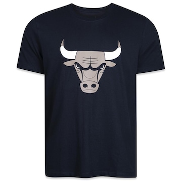 Camiseta New Era Regular Chicago Bulls Core Nba - Masculina