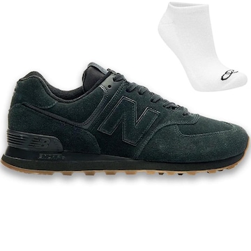 Kit Tênis New Balance 574 V2 + Meia - Feminino