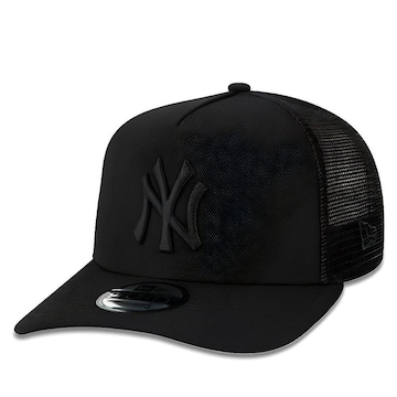 Boné Aba Curva New Era 9Forty A-Frame Trucker Mlb New York Yankees - Snapback - Adulto