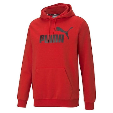 Blusão de Moletom Puma Canguru Ess Big Logo - Masculino