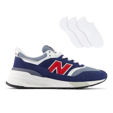 Kit Tênis New Balance 997R + 3 Pares de Meias - Masculino