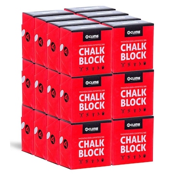 Magnésio Chalk Block 56G 4Climb - Kit com 24 Unidades