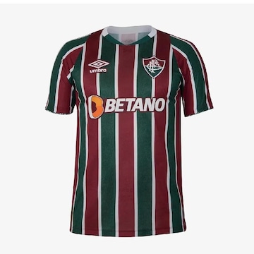 Camisa do Fluminense Oficial 1 2024 Torcedor S/N Umbro - Masculina