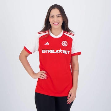 Camisa do Internacional I 24/25 adidas - Feminina