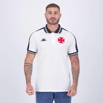 Camisa Polo Kappa Vasco Inserts - Masculina