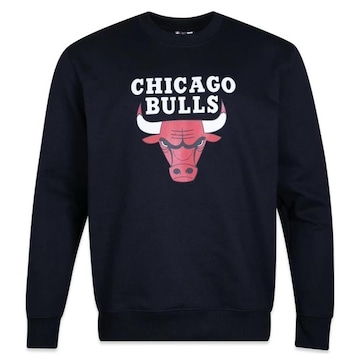 Blusão de Moletom New Era Chicago Bulls Core - Masculino