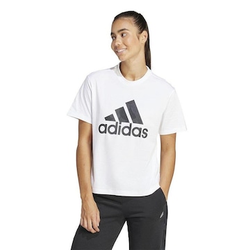 Camiseta Adidas Logo Floral - Feminina