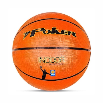 Bola De Basquete Poker Oficial N 7 Indoor Unissex