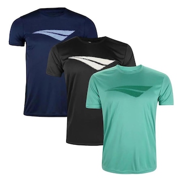 Kit Camiseta Penalty X - 3 Unidades - Masculina