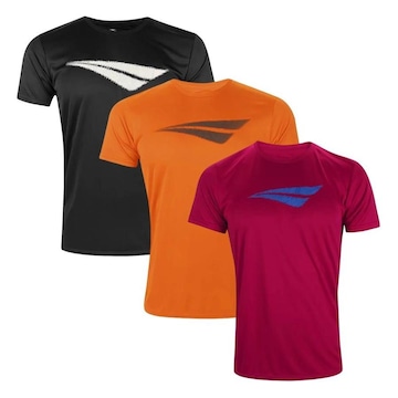 Kit Camiseta Penalty X - 3 Unidades - Masculina