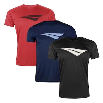 Kit Camiseta Penalty X - 3 Unidades - Masculino