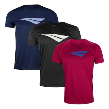 Kit Camiseta Penalty X - 3 Unidades - Masculino