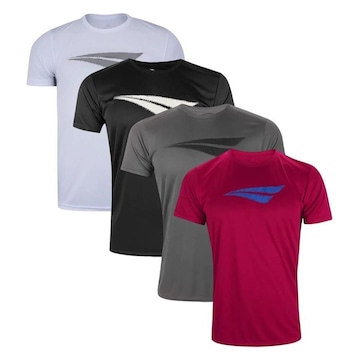 Kit Camisetas Penalty X - 4 Unidades - Masculina