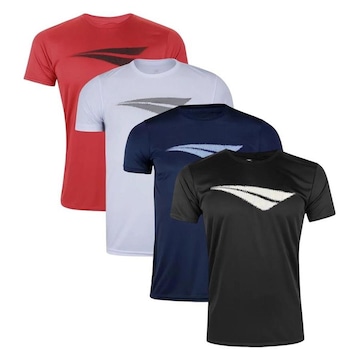 Kit Camisetas Penalty X - 4 Unidades - Masculina