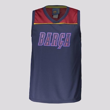 Camiseta Regata Barcelona Braziline Faculty - Infantil