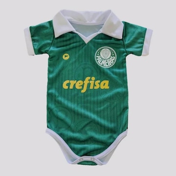 Body do Palmeiras Torcida Baby Premium 2024 - Infantil