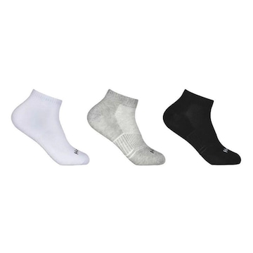 Kit Meia Hoahi Cano Curto (3 Pares) Feminina