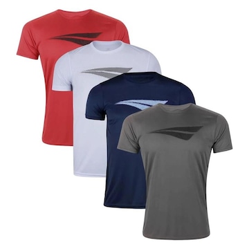 Kit Camisetas Penalty X - 4 Unidades - Masculina