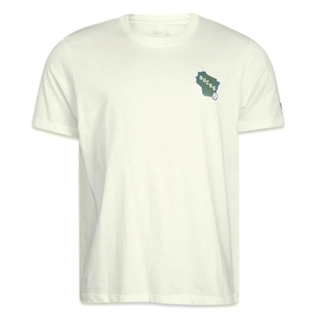 Camiseta New Era Milwaukee Bucks Core - Masculina