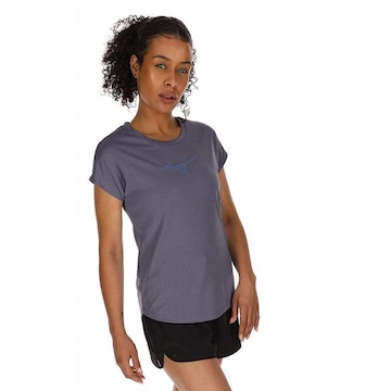 Camiseta Mizuno Spark Big Logo - Feminina